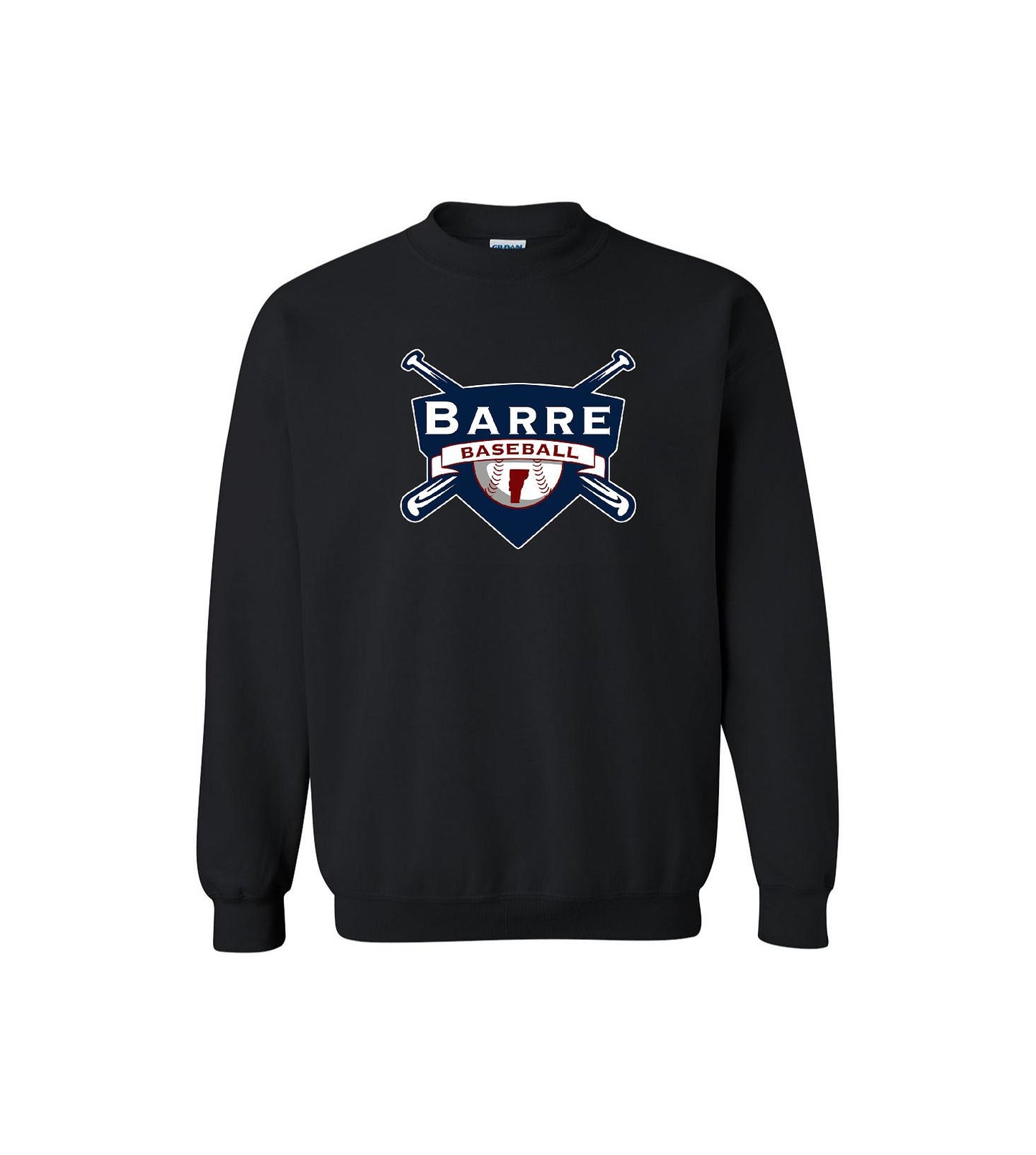 Barre Baseball - Heavy Blend™ Crewneck Sweatshirt - 18000
