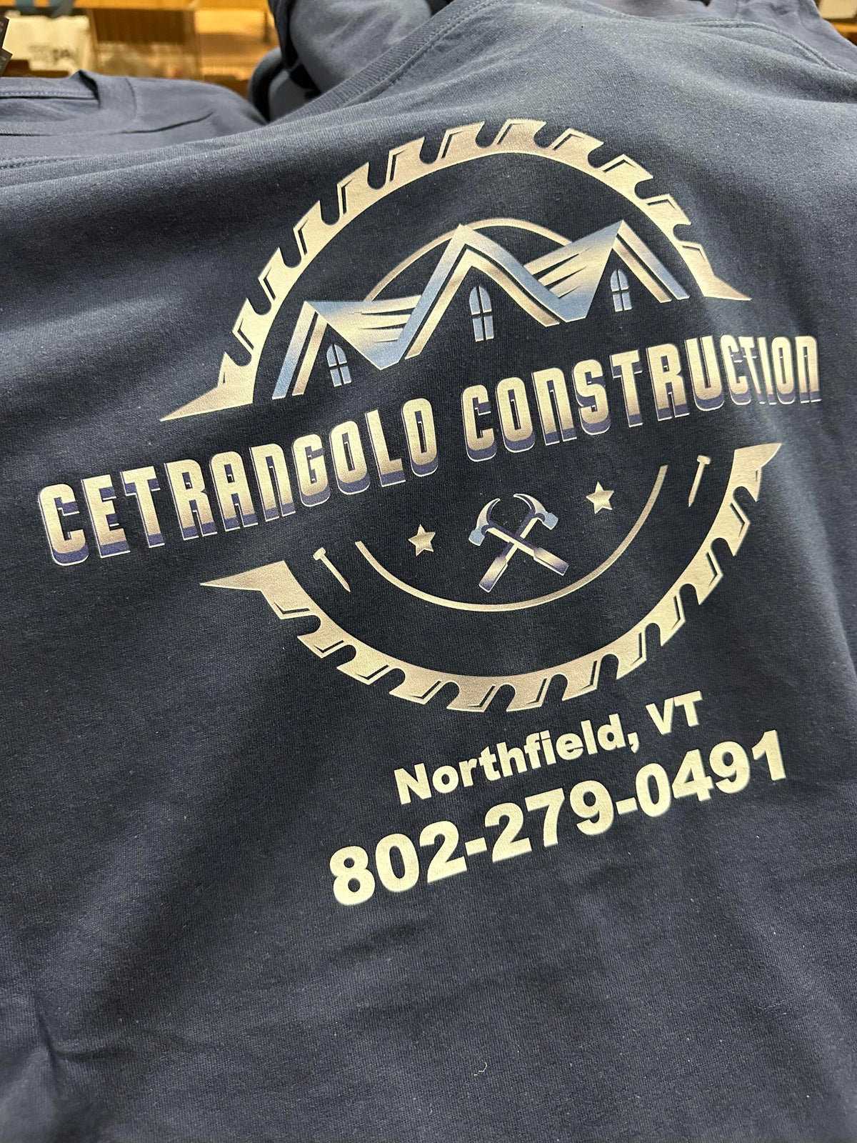 Full-color custom DTF heat transfer prints, printed in Barre, VT by Granite City Graphics