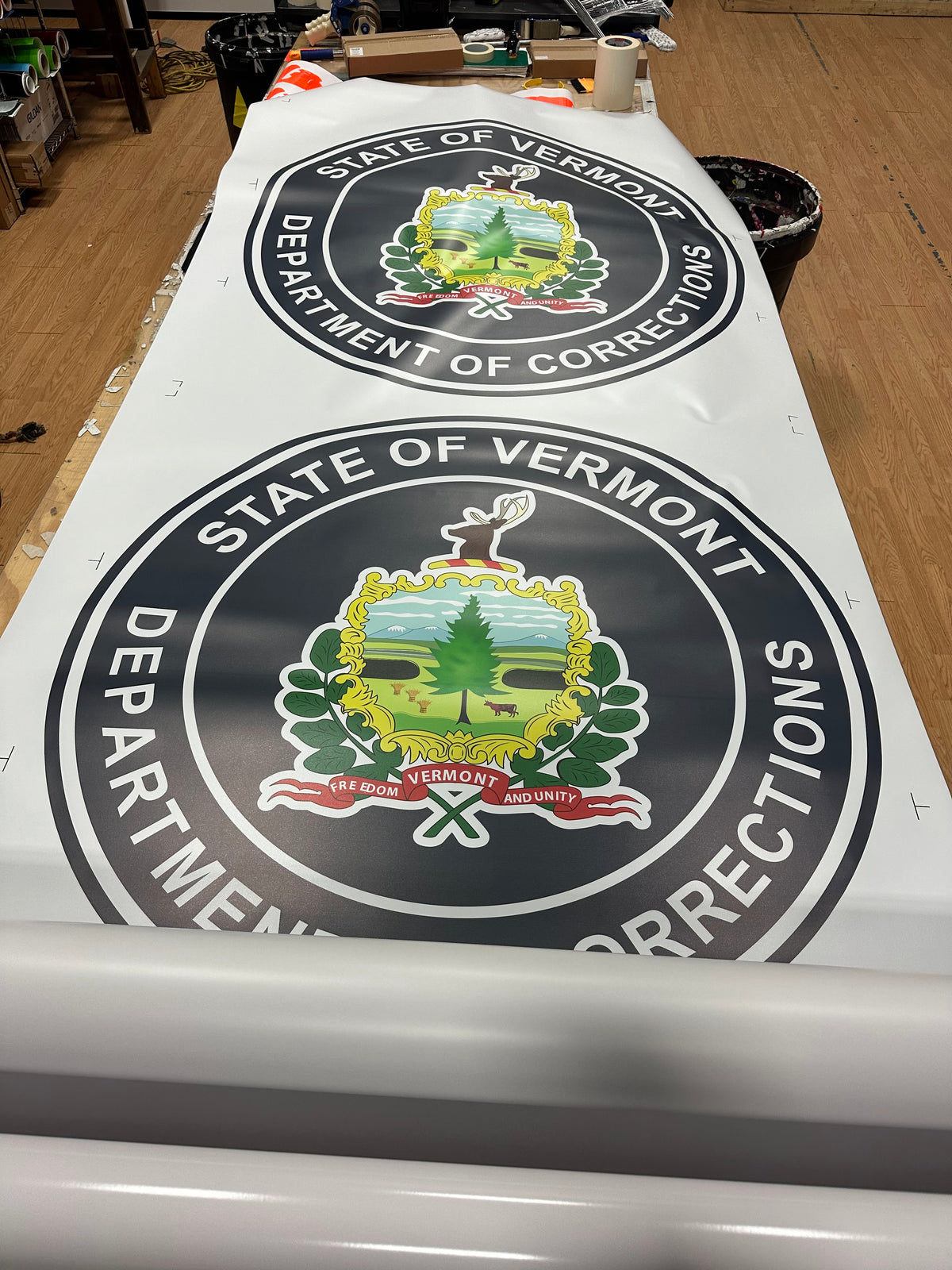 Printed stickers and decals