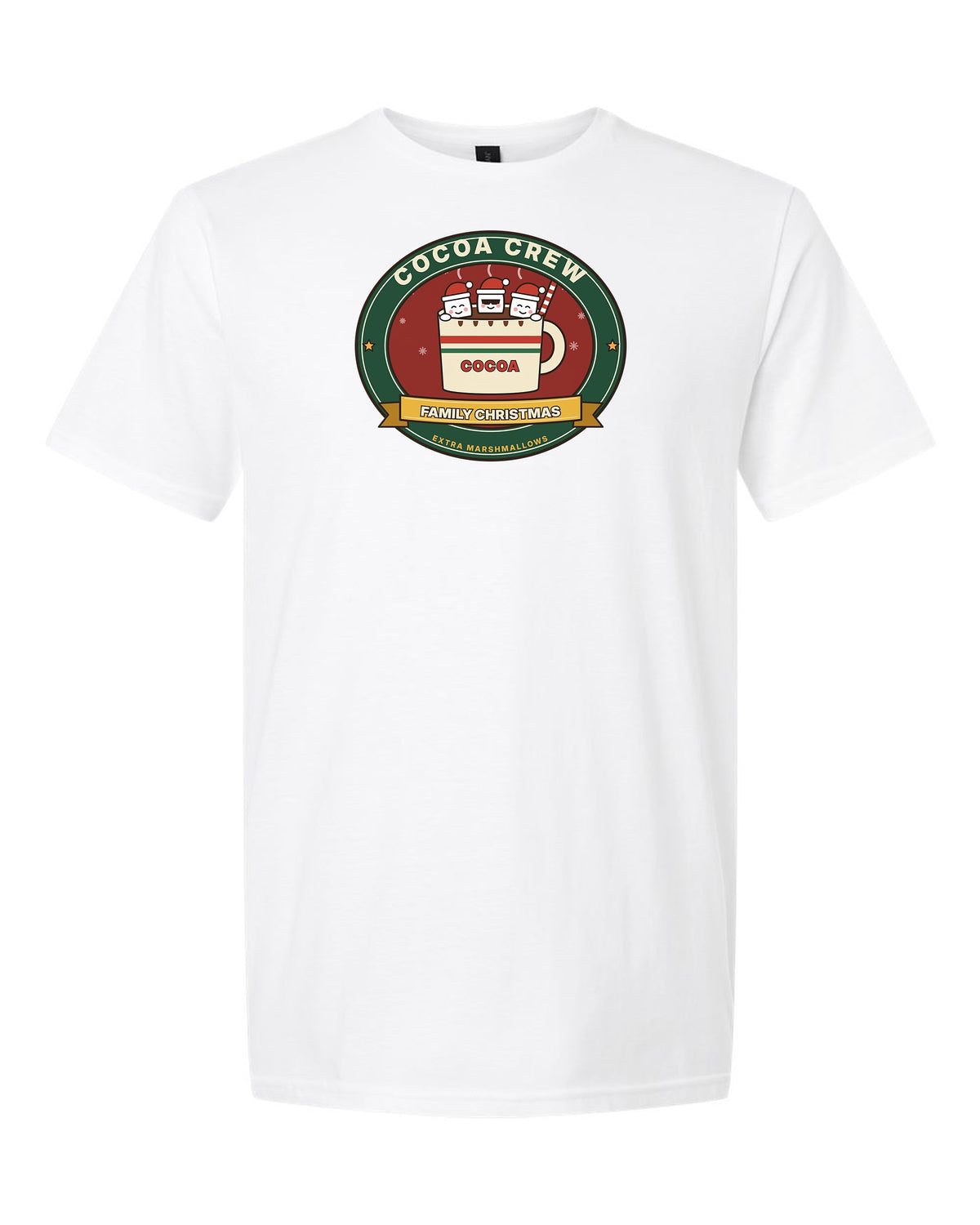 Cocoa Crew: Family Christmas - Matching Hot Cocoa Holiday T-Shirt
