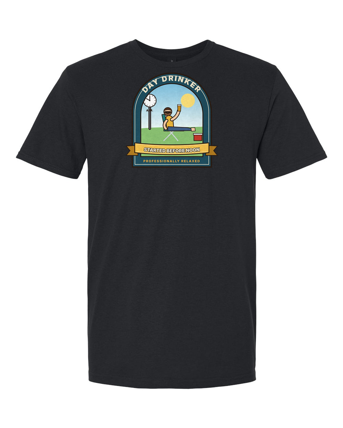 Day Drinker: Started Before Noon - Funny Drinking T-Shirt