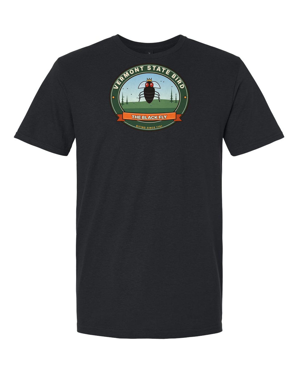 Vermont State Bird: The Black Fly - Funny Vermont T-Shirt