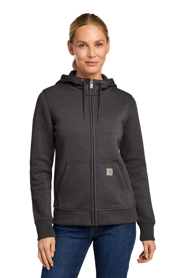 Custom Carhartt Women’s Clarksburg Full-Zip Hoodie (CT102788)