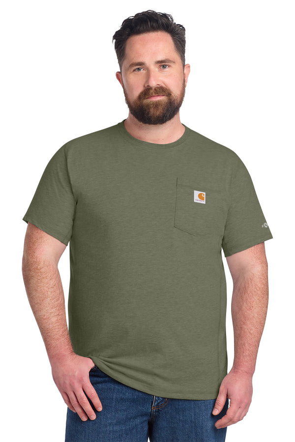 Custom Carhartt Force Short Sleeve Pocket T-Shirt (CT106652)