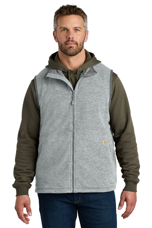 Custom Carhartt Textured Fleece Vest (CT106418)