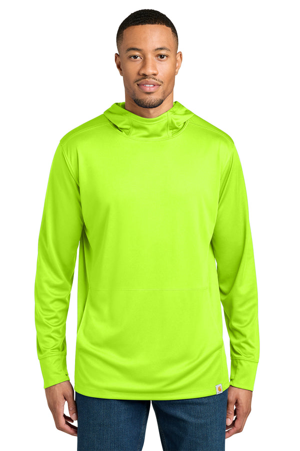Custom Carhartt Force Sun Defender Long Sleeve Hooded T-Shirt (CT106923)