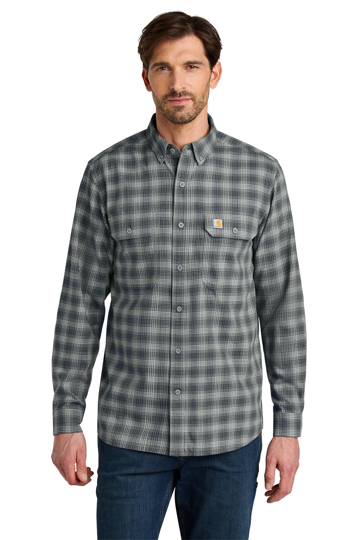 Plaid Steel Navy