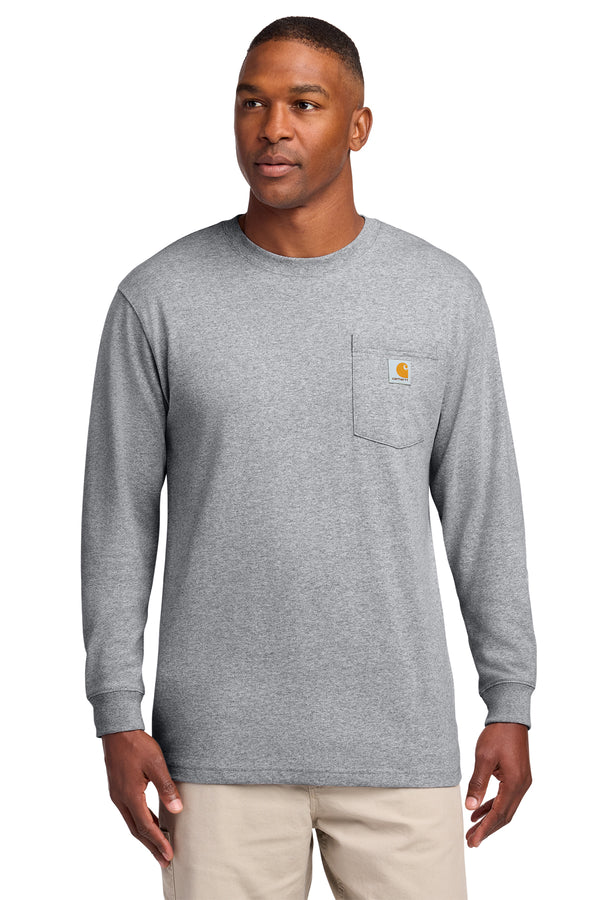 Custom Carhartt Workwear Pocket Long Sleeve T-Shirt (CTK126)