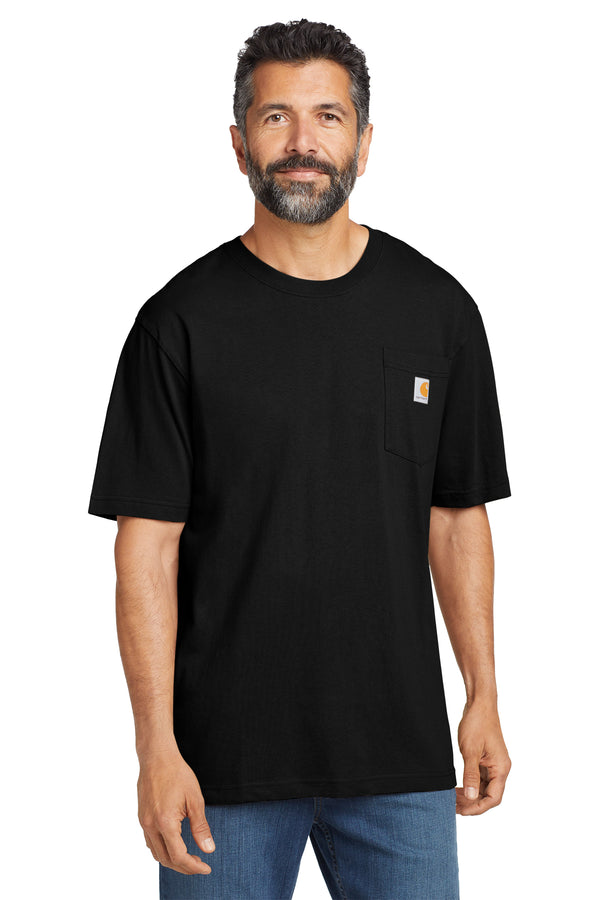 Custom Carhartt Tall Workwear Pocket Short Sleeve T-Shirt (CTTK87)