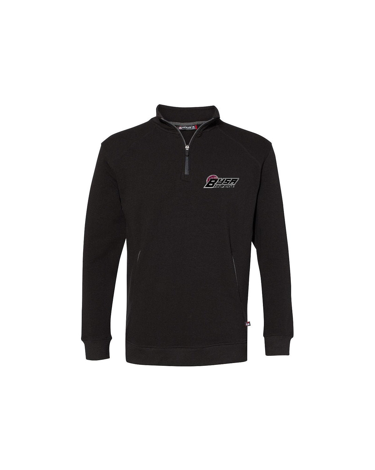 BYSA - Badger - FitFlex French Terry Quarter-Zip Sweatshirt - 1060