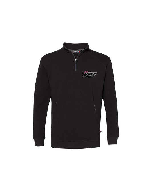 BYSA - Badger - FitFlex French Terry Quarter-Zip Sweatshirt - 1060