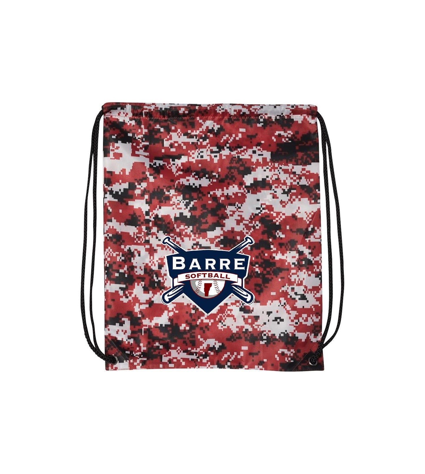 Barre Softball - Drawstring Pack with DUROcord - 8881