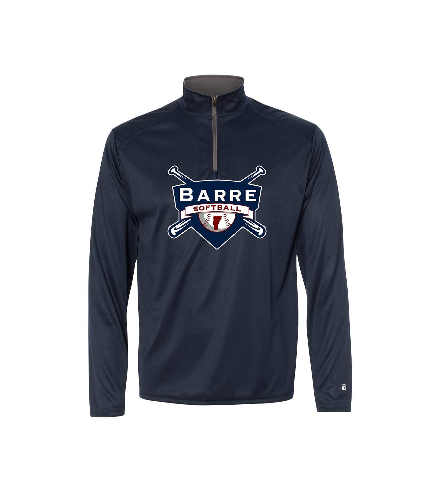 Barre Softball - Badger - B-Core Quarter-Zip Pullover - 4102