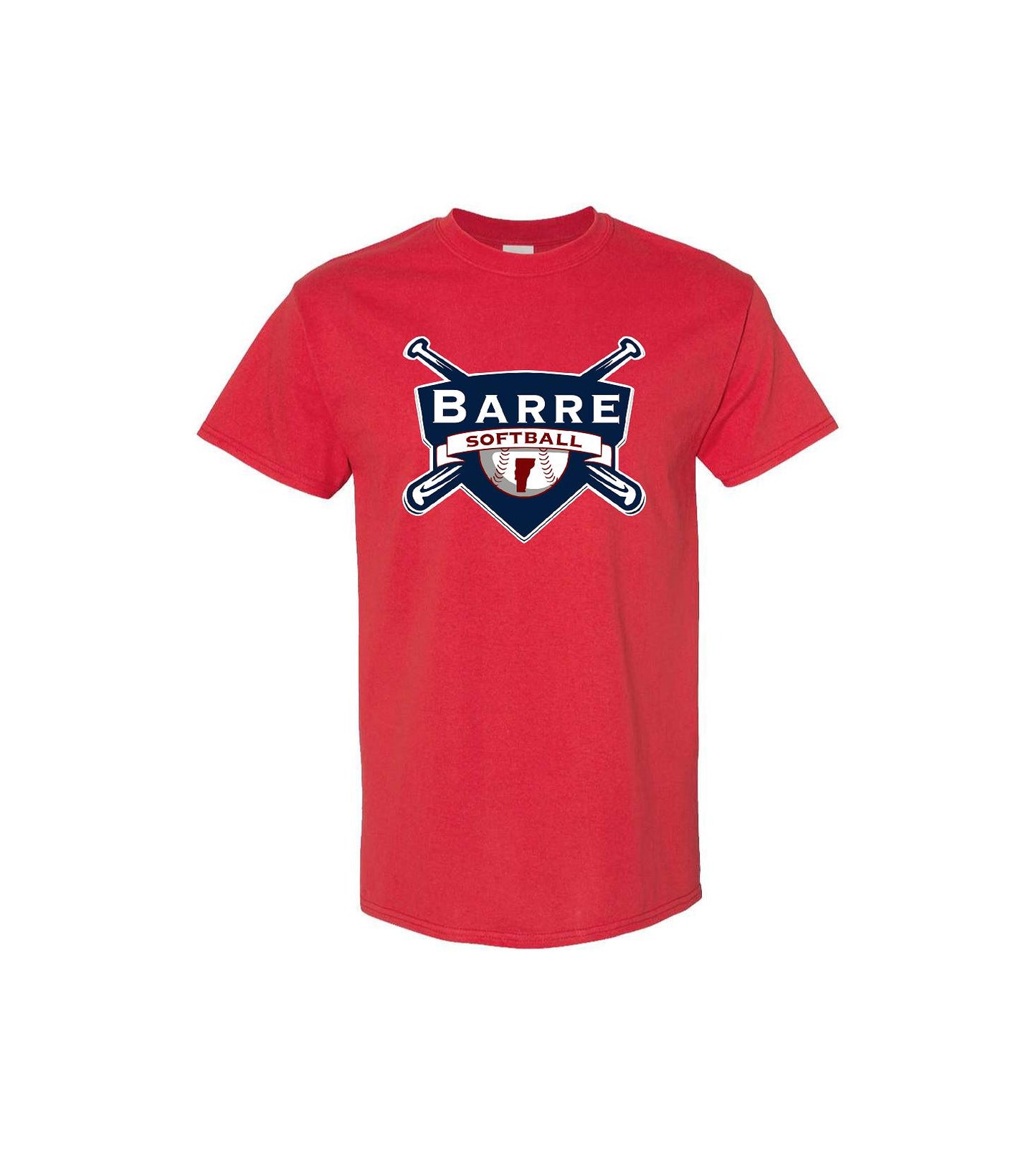 Barre Softball - Softstyle® T-Shirt - 64000