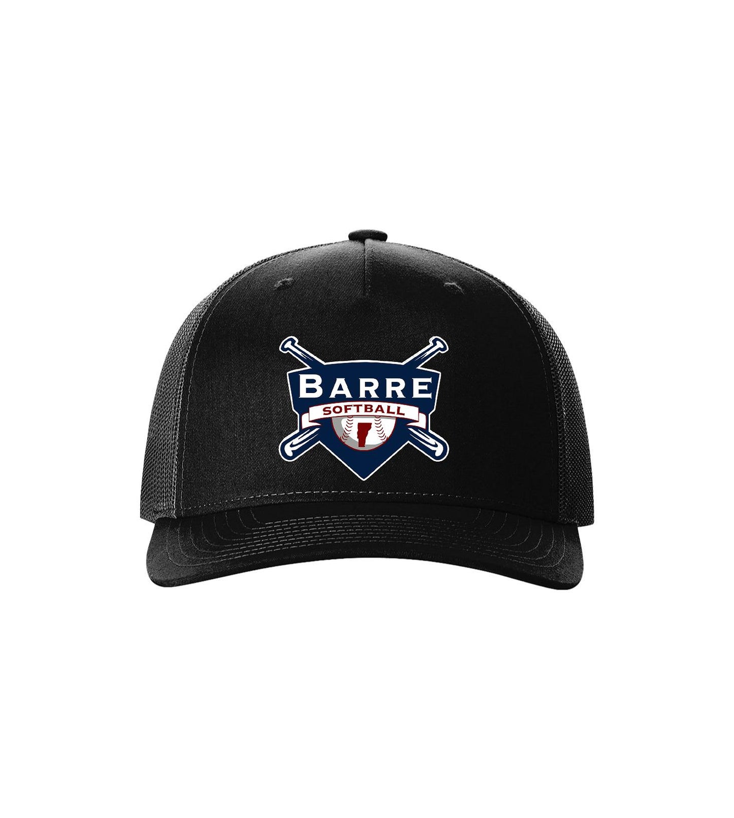 Barre Softball - Badger - Richardson - Five-Panel Trucker Cap - 112FP
