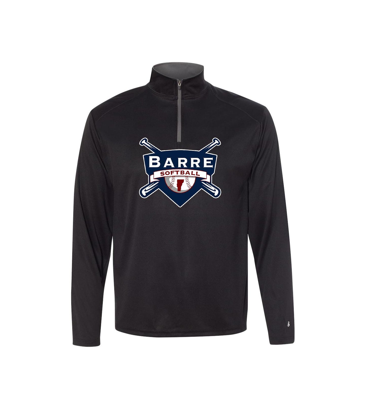 Barre Softball - Badger - B-Core Quarter-Zip Pullover - 4102