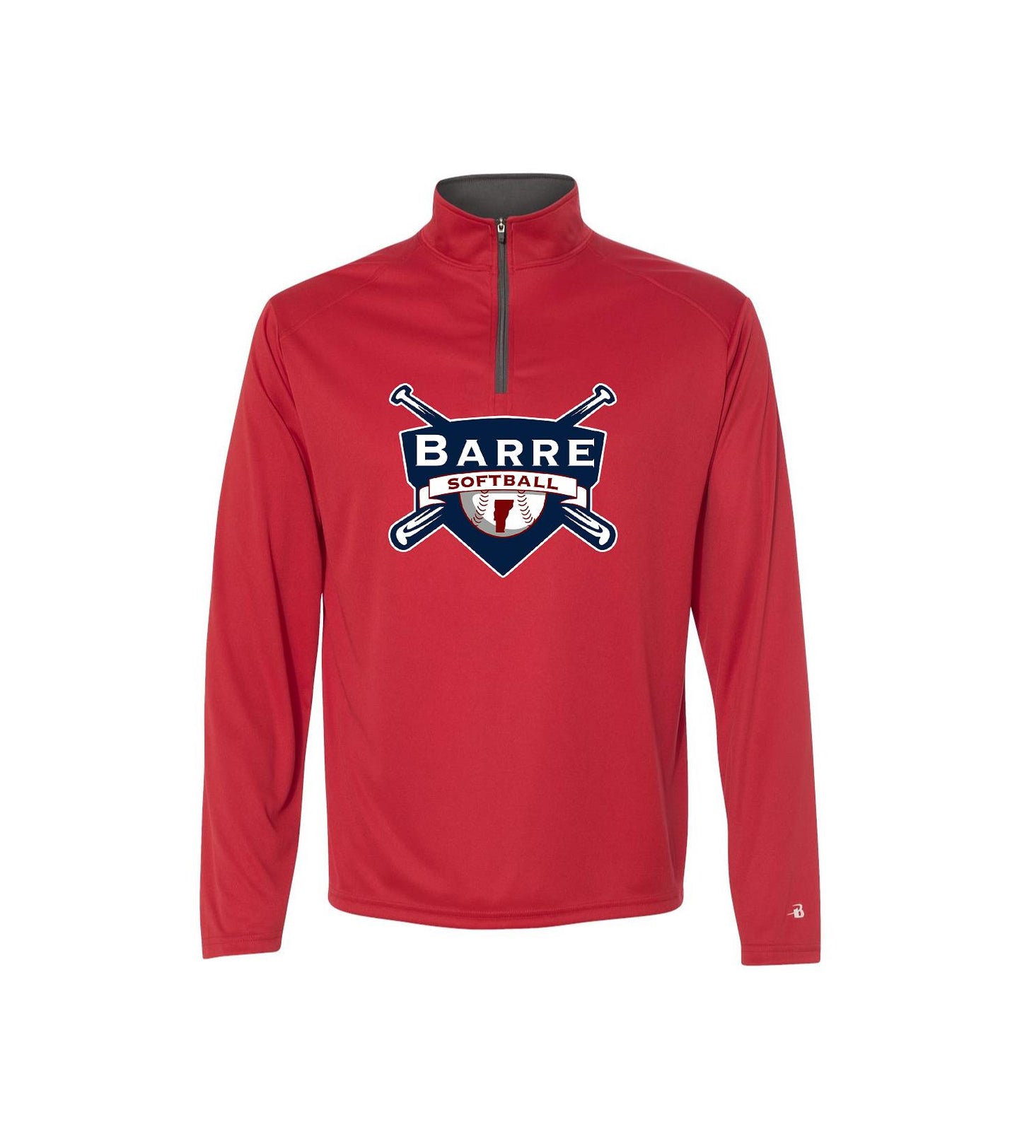 Barre Softball - Badger - B-Core Quarter-Zip Pullover - 4102