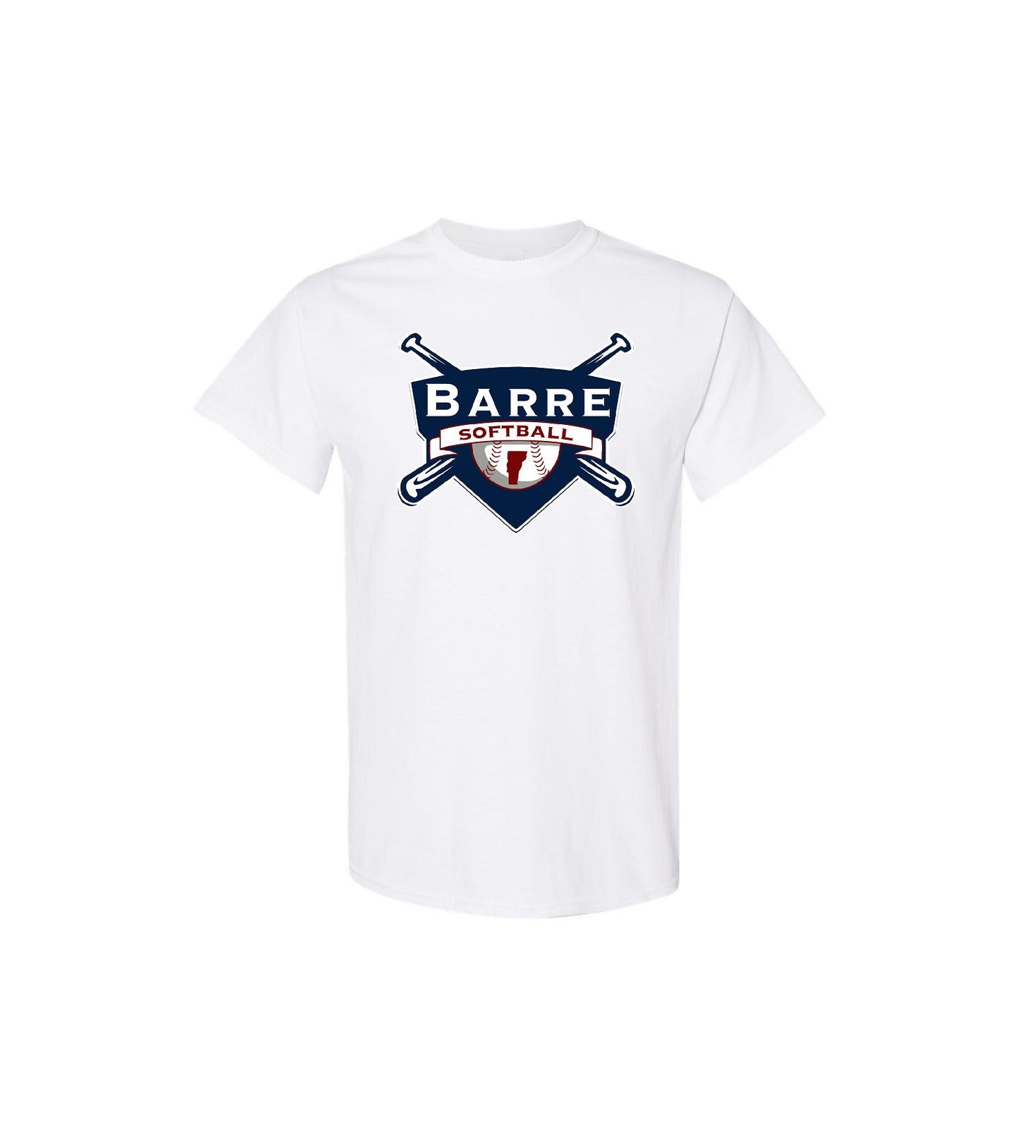 Barre Softball - Softstyle® T-Shirt - 64000