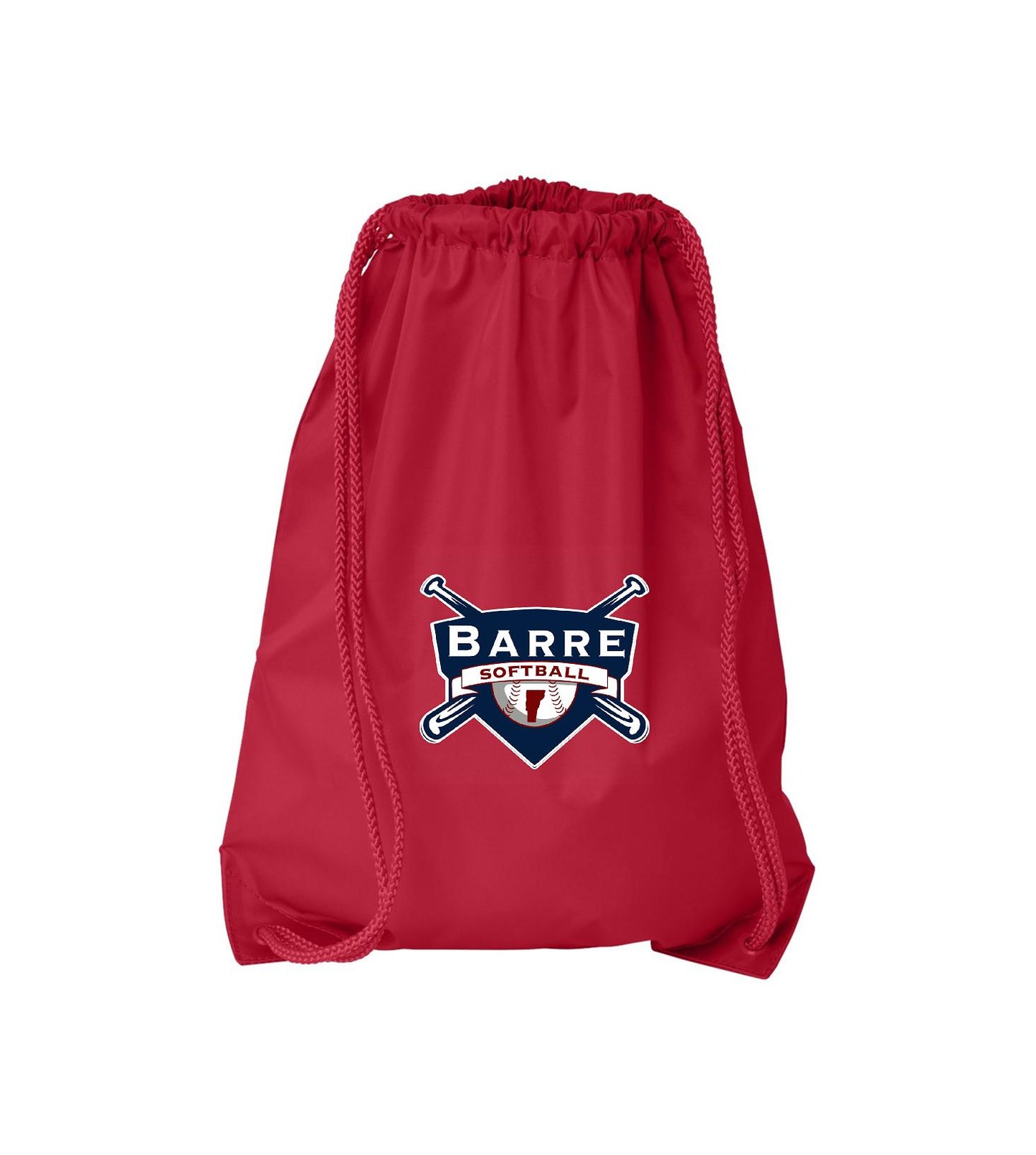 Barre Softball - Drawstring Pack with DUROcord - 8881
