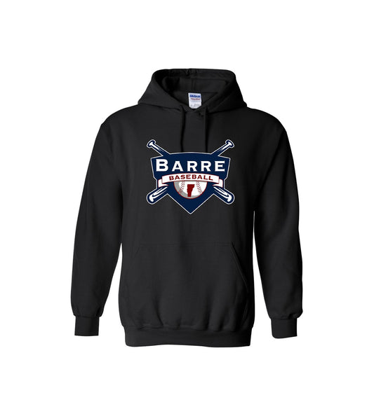 Barre Baseball - Softstyle® Midweight Hooded Sweatshirt - SF500