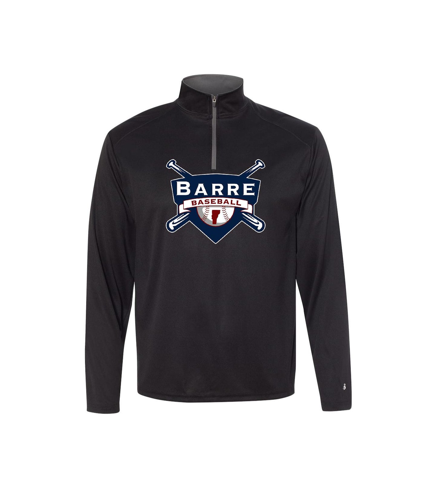 Barre Baseball - Badger - B-Core Quarter-Zip Pullover - 4102