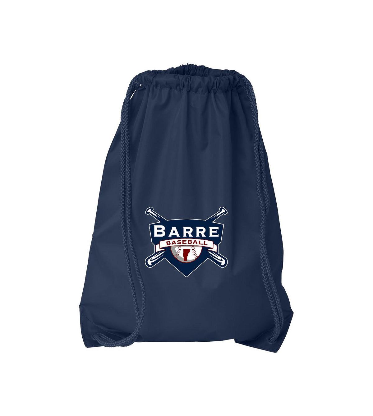 Barre Baseball - Drawstring Pack with DUROcord - 8881