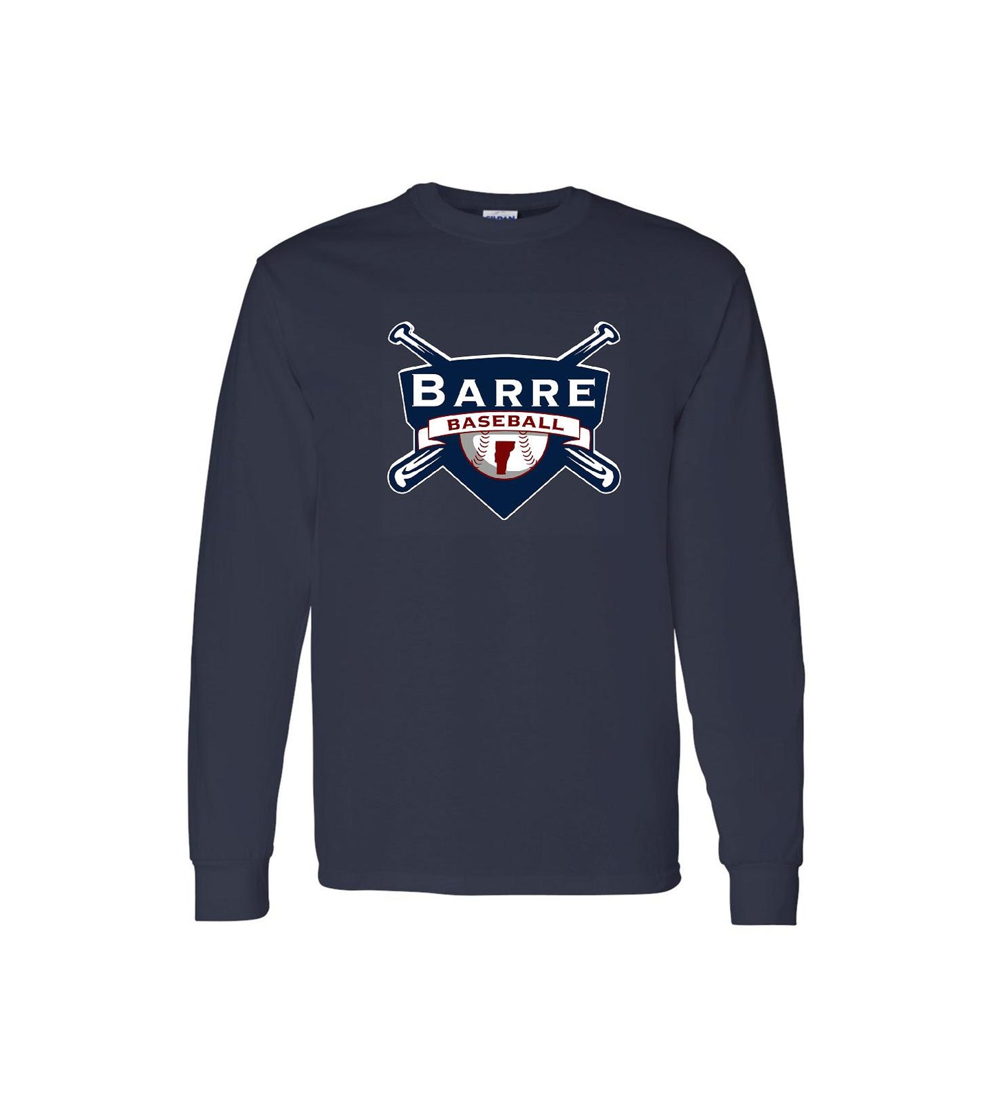 Barre Baseball - Ultra Cotton® Long Sleeve T-Shirt - 2400