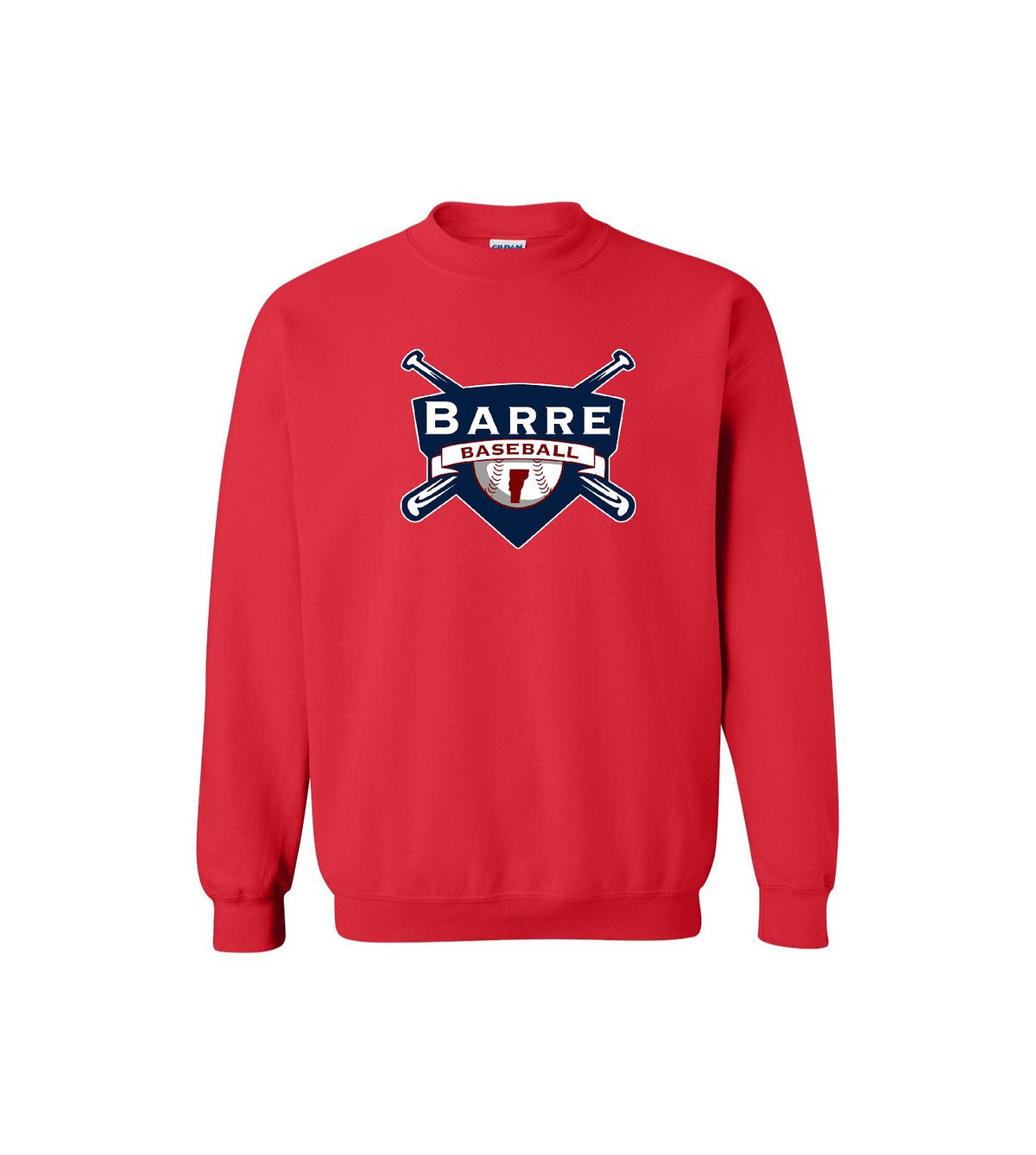 Barre Baseball - Heavy Blend™ Crewneck Sweatshirt - 18000