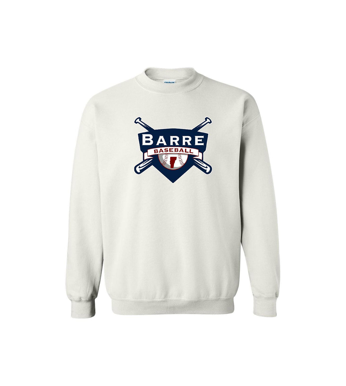 Barre Baseball - Heavy Blend™ Crewneck Sweatshirt - 18000