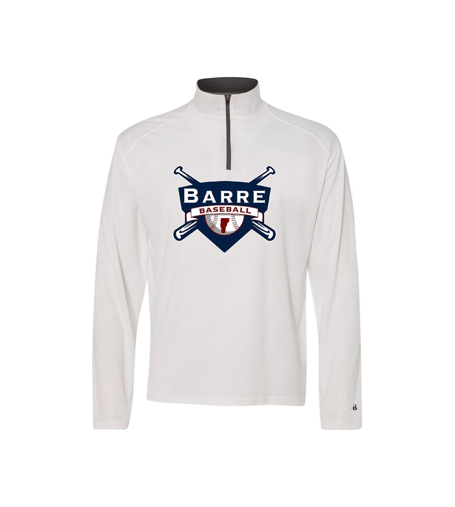 Barre Baseball - Badger - B-Core Quarter-Zip Pullover - 4102