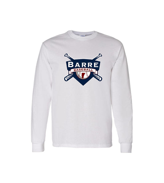 Barre Baseball - Ultra Cotton® Long Sleeve T-Shirt - 2400