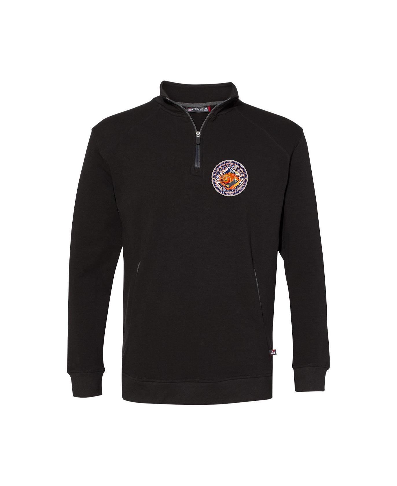 Granite City Blast - Badger - FitFlex French Terry Quarter-Zip Sweatshirt - 1060