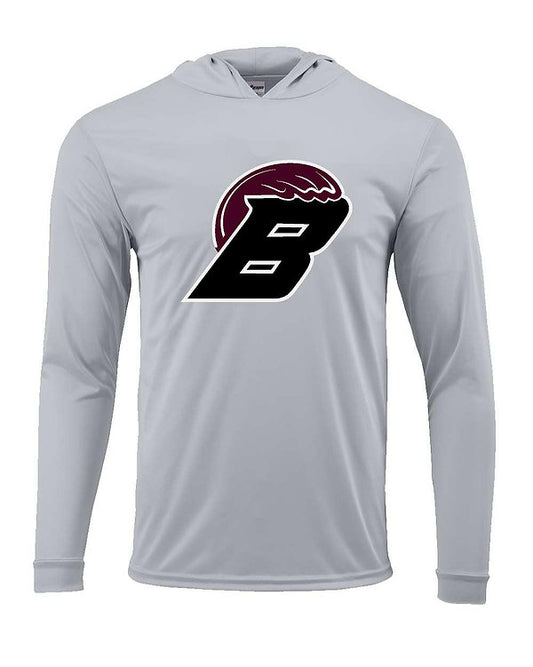 BYSA - Youth Bahama Performance Hooded Long Sleeve T-Shirt - 221Y