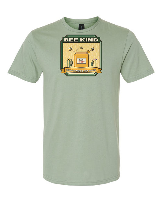 Bee Kind: Wildflowers & Raw Honey - Herbalist Beekeeper T-Shirt