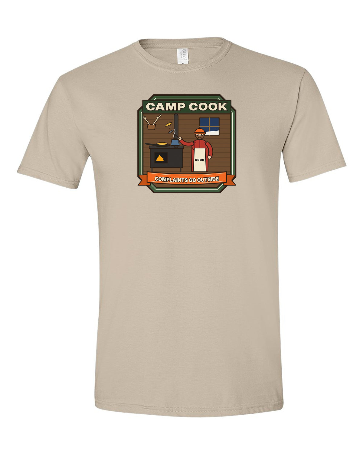 Camp Cook: Complaints Go Outside - Funny Deer Camp T-Shirt