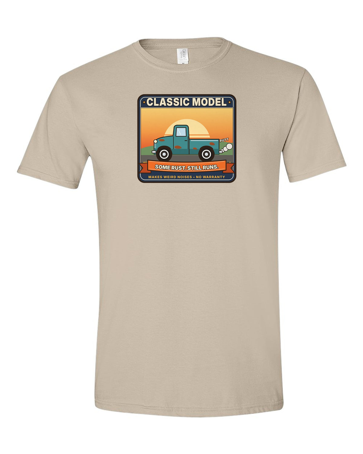 Classic Model: Some Rust, Still Runs - Funny Birthday T-Shirt