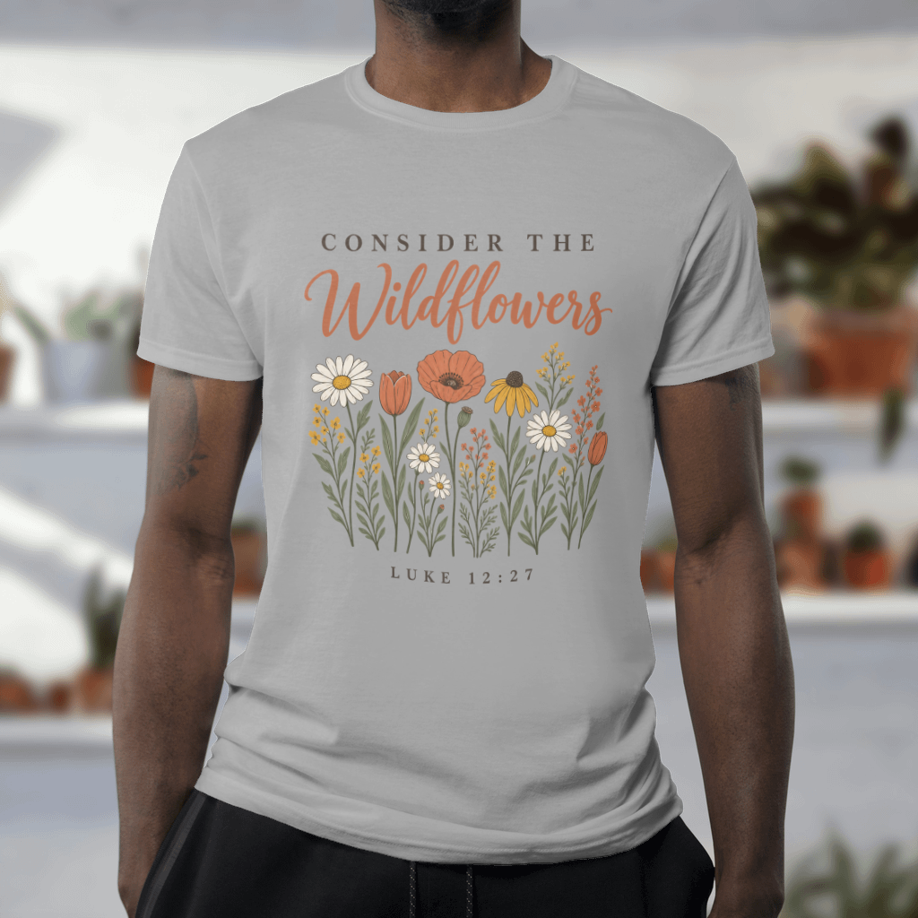 Consider the Wildflowers – Softstyle Tee in Sport Grey