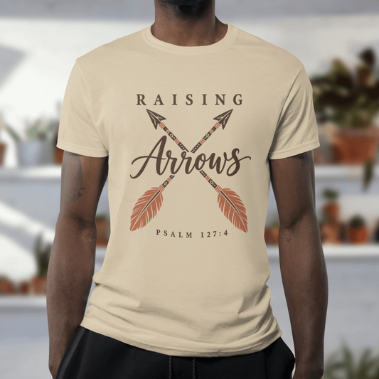 Raising Arrows – Comfort Colors tee in Sandstone
