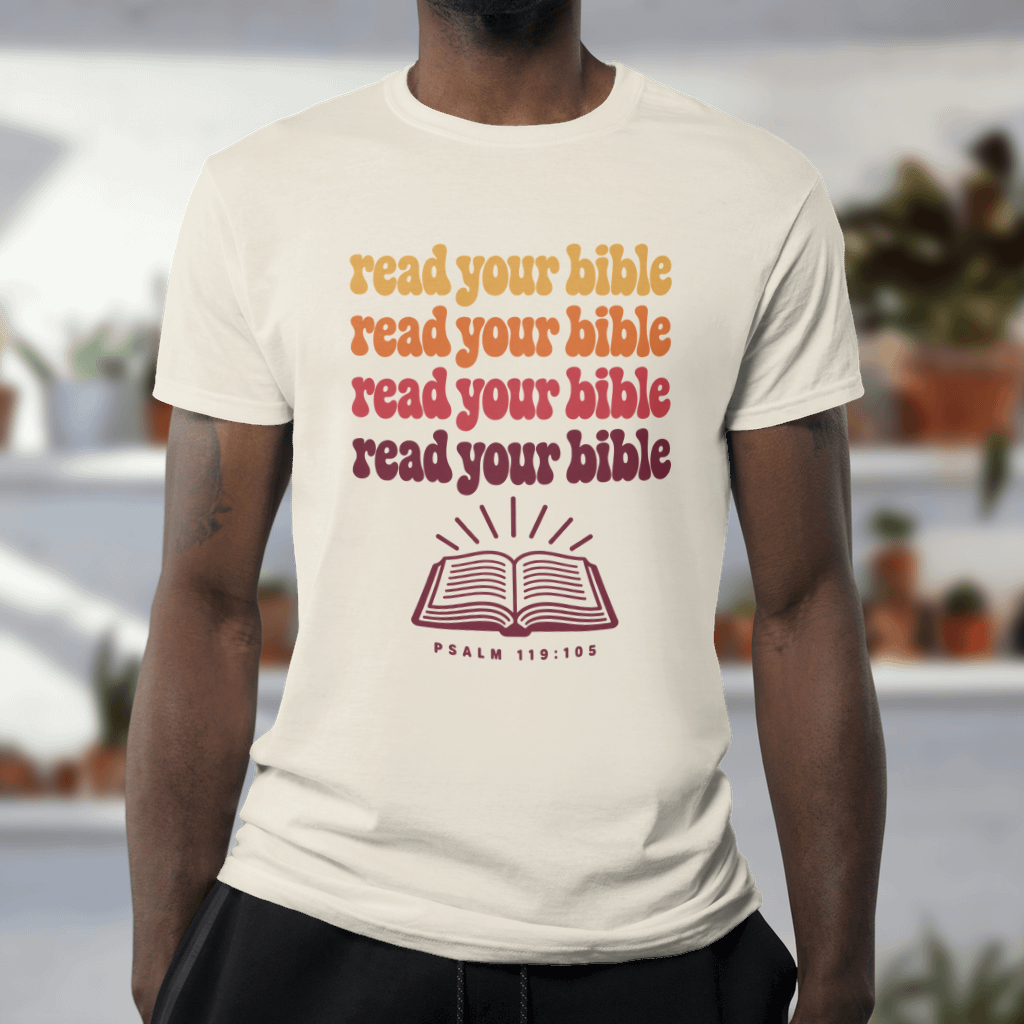 Read Your Bible – Comfort Colors Tee in Ivory