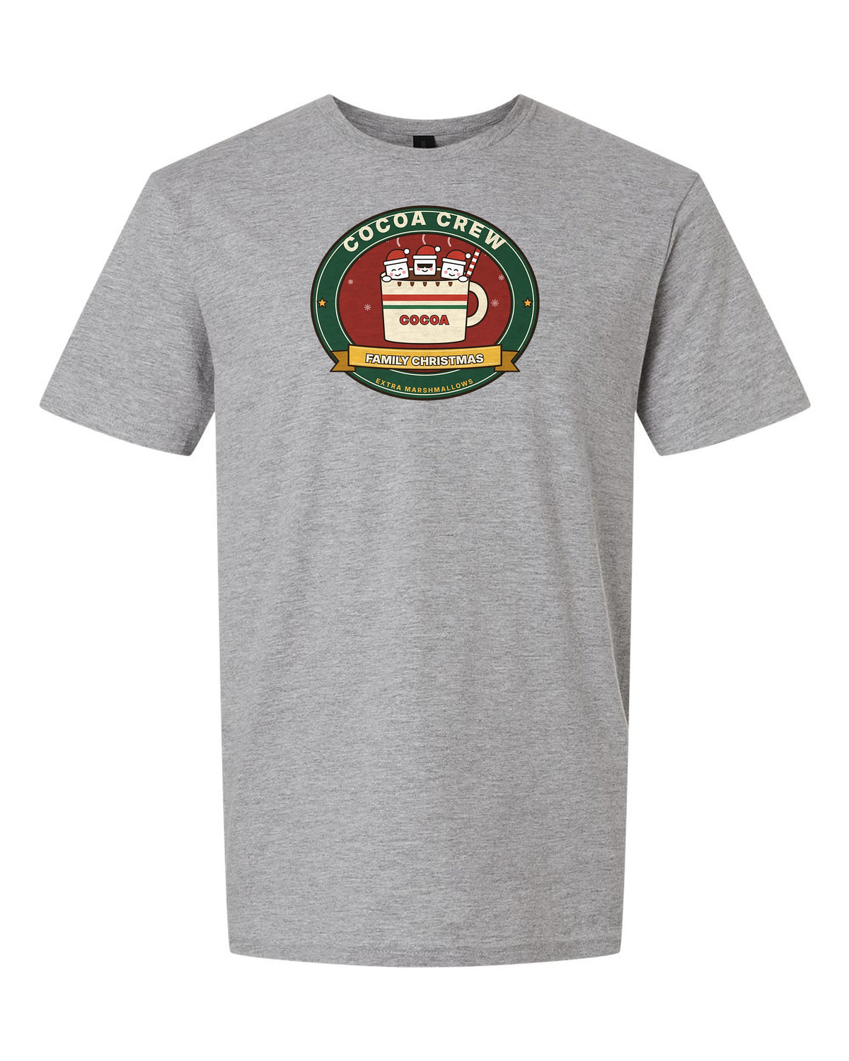 Cocoa Crew: Family Christmas - Matching Hot Cocoa Holiday T-Shirt