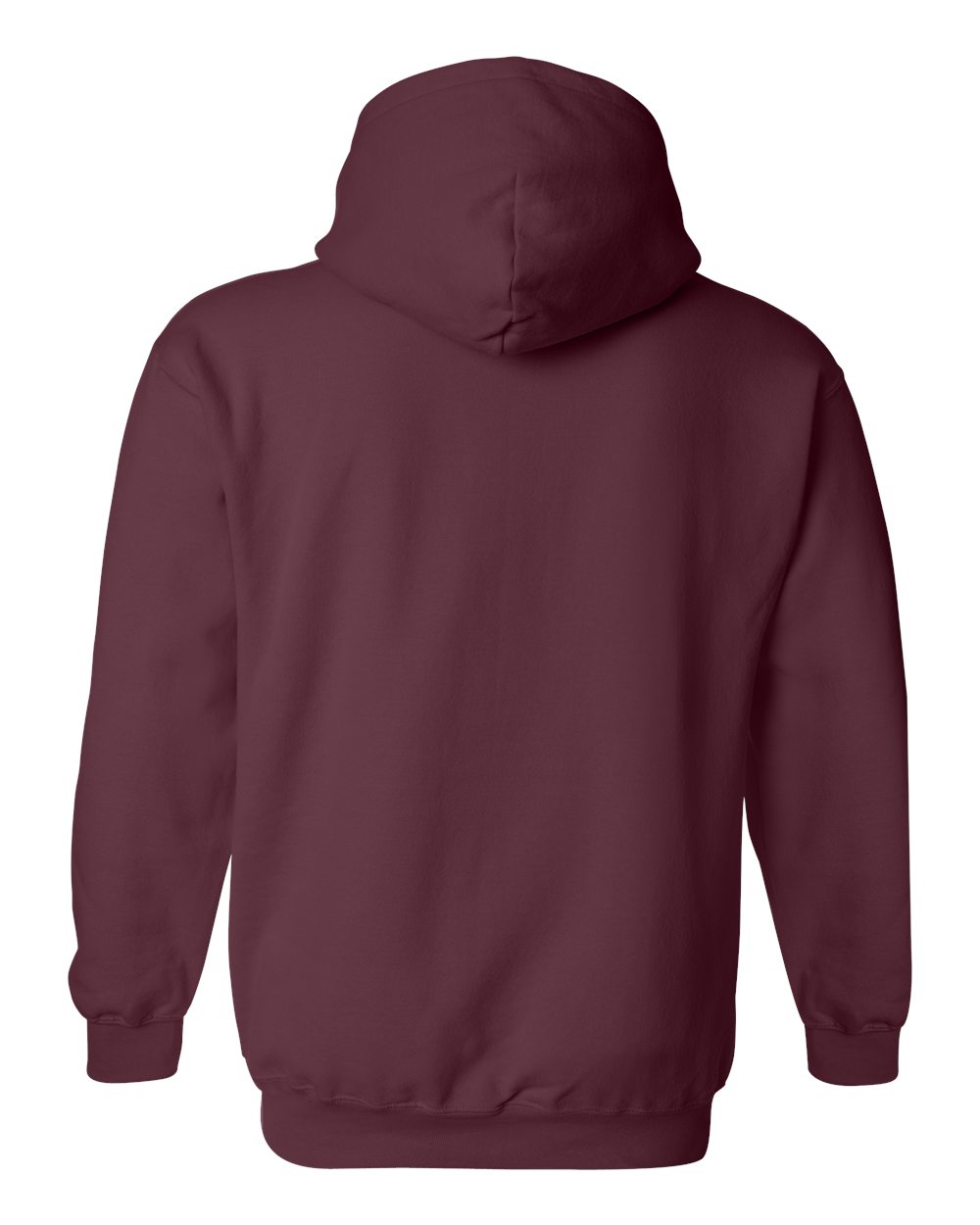 Maroon back