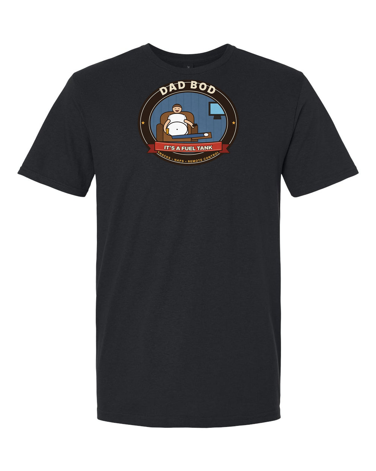 Dad Bod: It's a Fuel Tank - Funny Dad T-Shirt