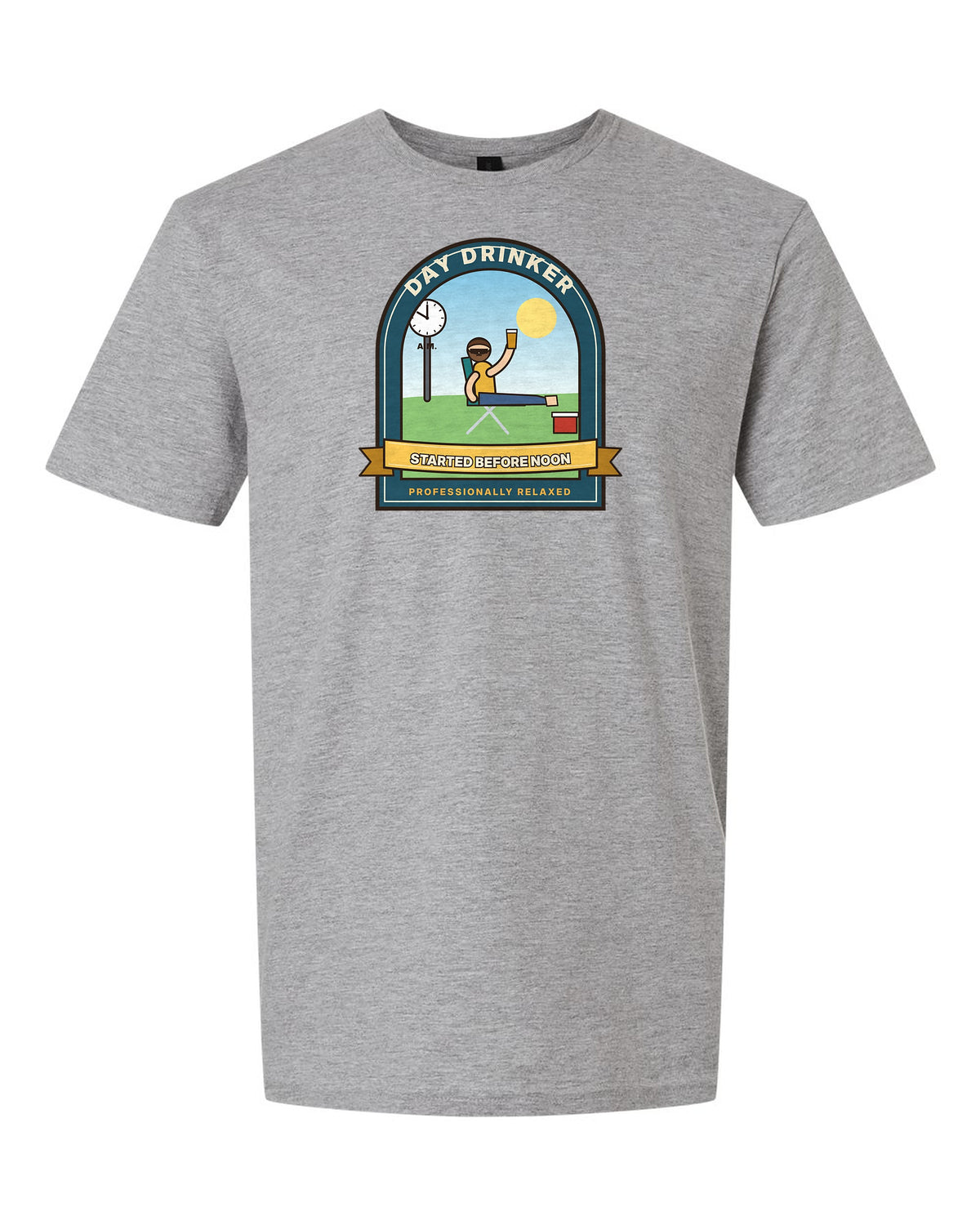 Day Drinker: Started Before Noon - Funny Drinking T-Shirt