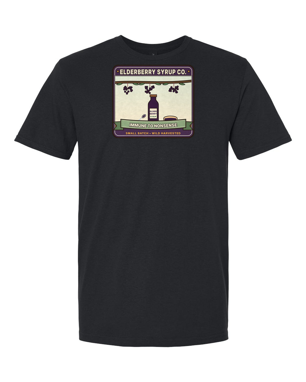 Elderberry Syrup Co.: Immune to Nonsense - Herbalist T-Shirt