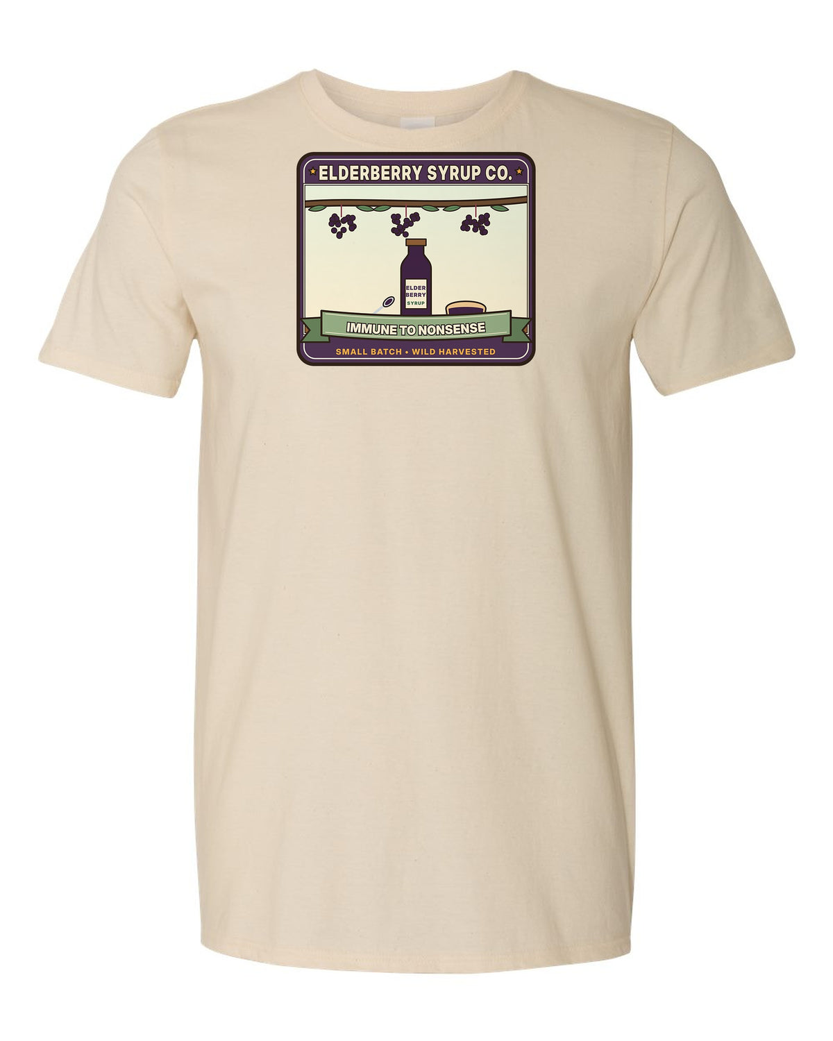 Elderberry Syrup Co.: Immune to Nonsense - Herbalist T-Shirt