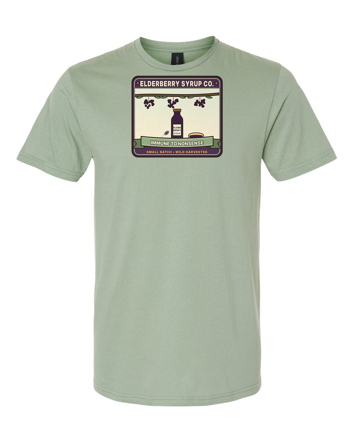 Elderberry Syrup Co.: Immune to Nonsense - Herbalist T-Shirt