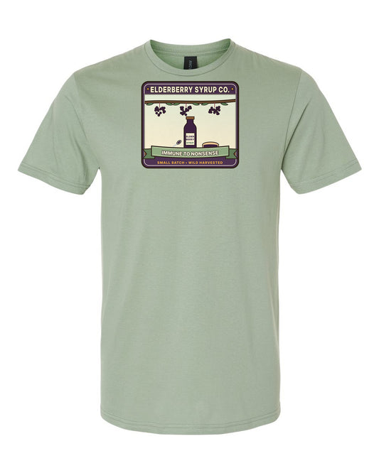 Elderberry Syrup Co.: Immune to Nonsense - Herbalist T-Shirt