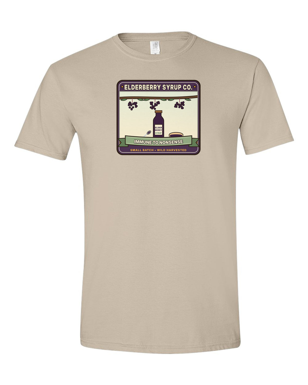Elderberry Syrup Co.: Immune to Nonsense - Herbalist T-Shirt