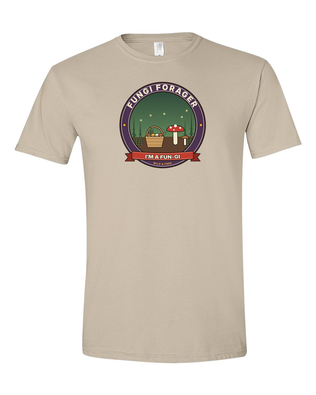 Fungi Forager: I'm a Fun-Gi - Mushroom Foraging T-Shirt