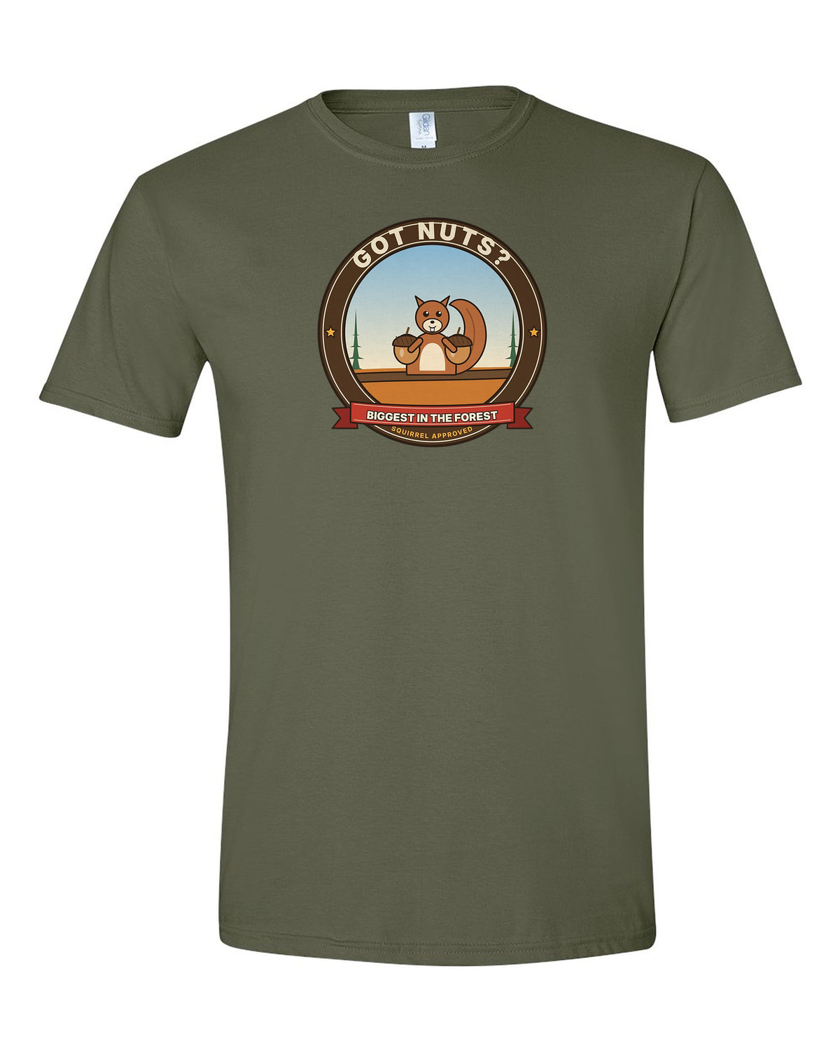 Got Nuts? Biggest in the Forest - Funny Squirrel T-Shirt